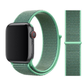 Spearmint Green Nylon Sport Loop Band for Apple Watch.
