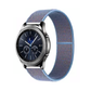 Cerulean Blue Nylon Sport Universal Watch Loop Band on Samsung Gear S3 Classic Watch.