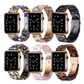 Group of Resin Apple Watch Bands in Various Colors.