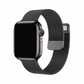 Black Milanese Loop Band for Apple Watch.