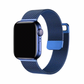 Blue Milanese Loop Band for Apple Watch.