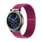 Dragonfruit Dark Hot Pink Purple Nylon Sport Universal Watch Loop Band on Samsung Gear S3 Classic Watch.