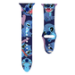 Blue Stitch Disney Inspired Silicone Sport Band for Apple Watch - Flat View.